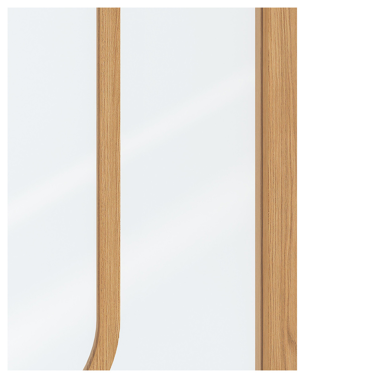 Binnendeur Skantrae SSL 14823 Blank Glas Natural Oak